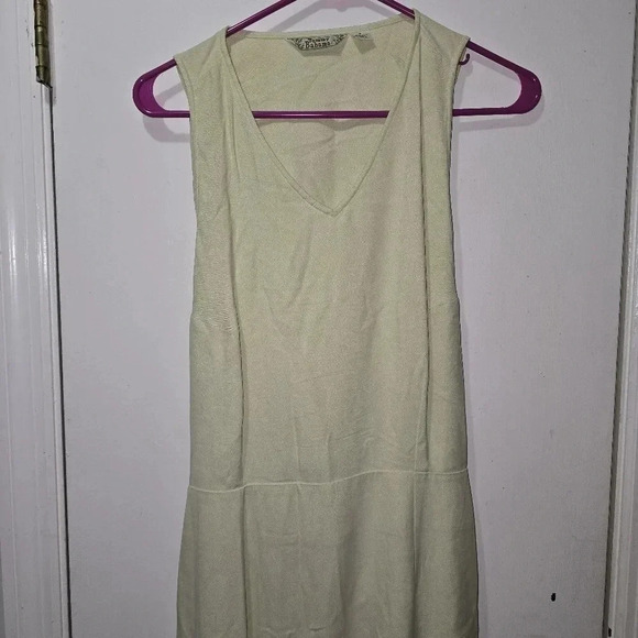 TOMMY BAHAMA 100% Silk Sleeveless Tie Wrap Upper Maxi Dress~Size 8 - Picture 5 of 7